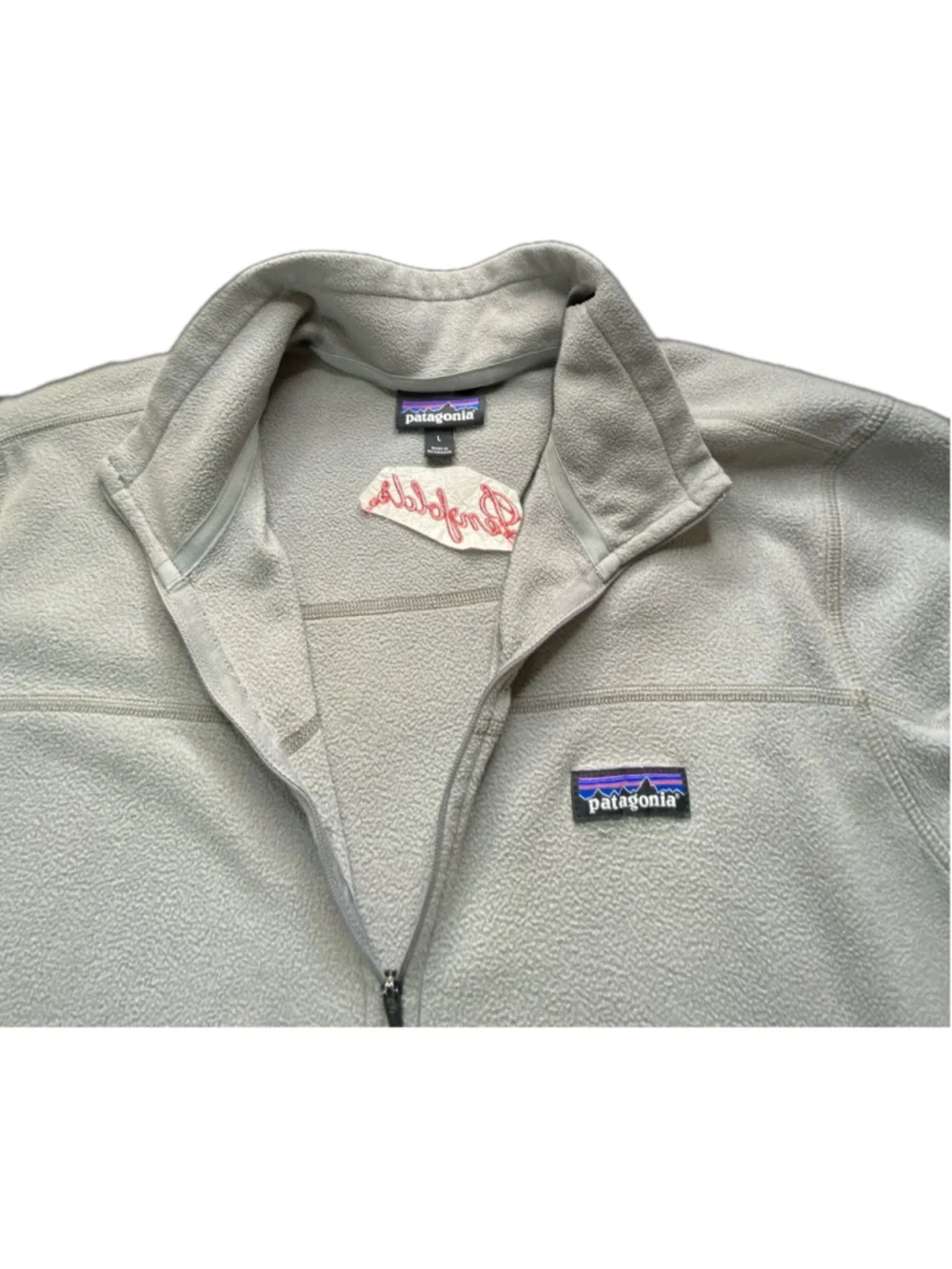 Patagonia Men's Micro D 1/4 Zip Fleece Pullover Gray 